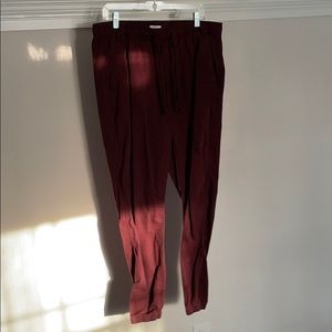 Maroon Joggers
